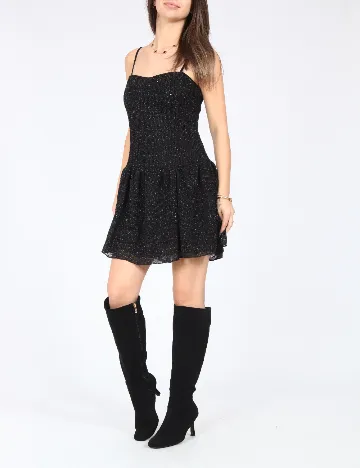 Rochie scurta Zara, negru Negru