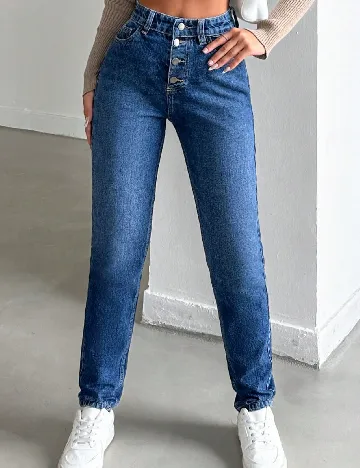 Blugi SHEIN, albastru Albastru