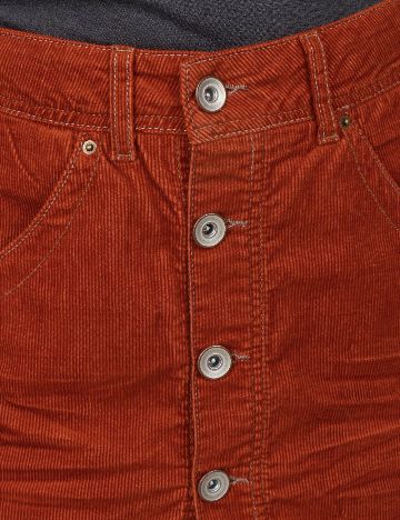 Fusta Zara, caramiziu