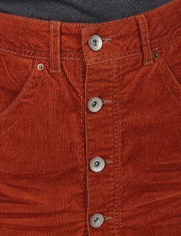 Fusta Zara, caramiziu Maro