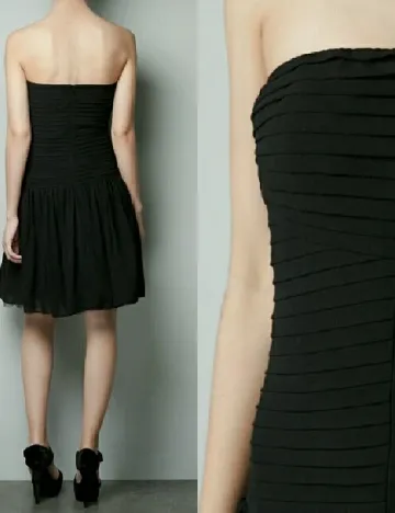 Rochie scurta Zara, negru Negru