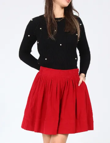 Fusta Zara, rosu Rosu