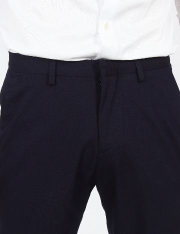 Pantaloni Zara, bleumarin