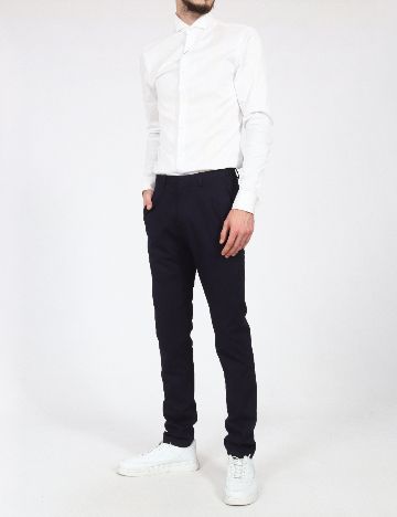 Pantaloni Zara, bleumarin