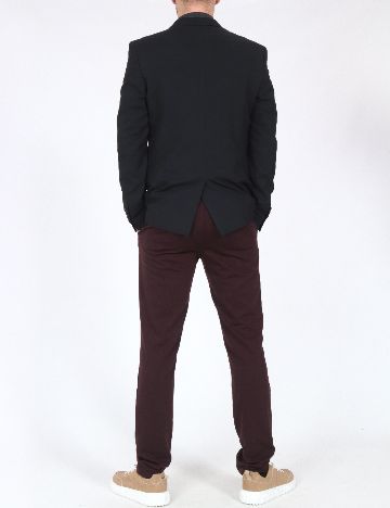 Pantaloni Zara, pruna