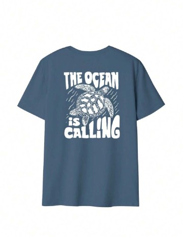 Tricou SHEIN, albastru