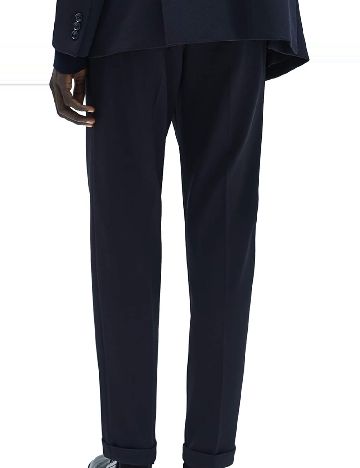 Pantaloni Zara, bleumarin