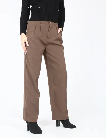 Pantaloni Dazy, maro Maro