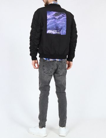 Jacheta Bershka, negru