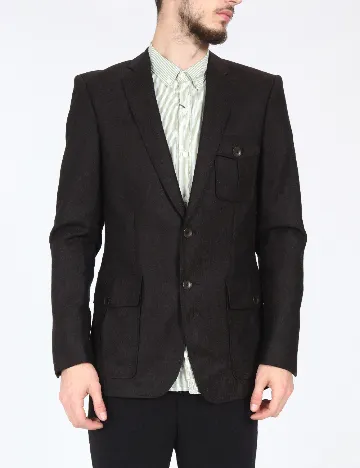 Sacou Zara, maro inchis Maro