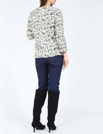 Jacheta Zara, alb/negru