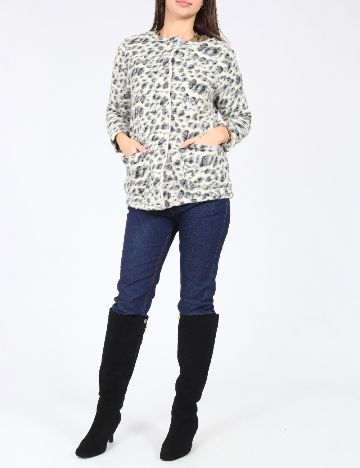 Jacheta Zara, alb/negru