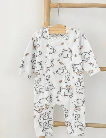 Salopeta Cool Club, alb Alb