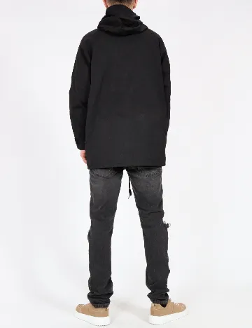 Geaca Pull&Bear, negru Negru