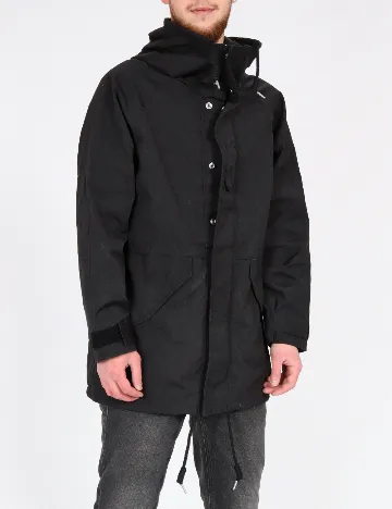 Geaca Pull&Bear, negru Negru