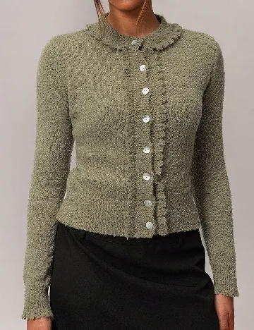 Cardigan SHEIN, verde Verde