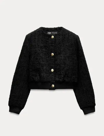 Jacheta Zara, negru Negru