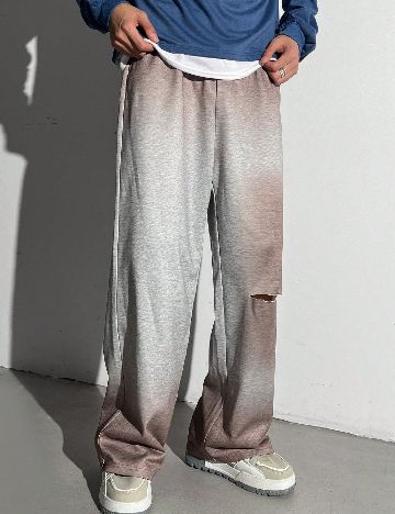 Pantaloni Shein Kids, gri