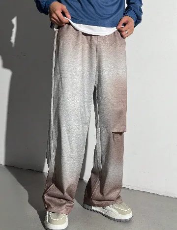 Pantaloni Shein Kids, gri Gri