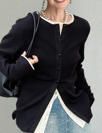 Bluza Friful, negru Negru