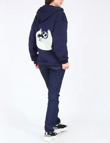 Hanorac SHEIN, bleumarin Albastru