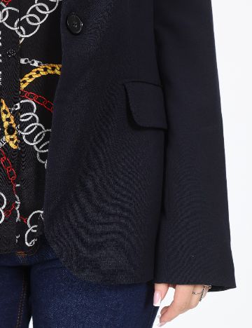 Sacou Zara, bleumarin