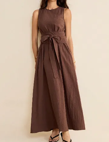 Rochie medie SHEIN, maro Maro