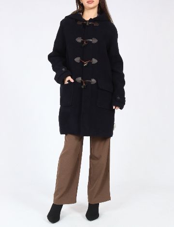 Palton Zara, bleumarin