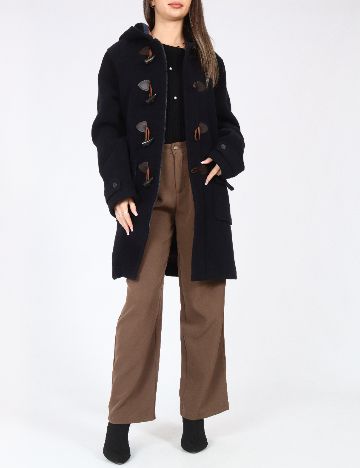 Palton Zara, bleumarin