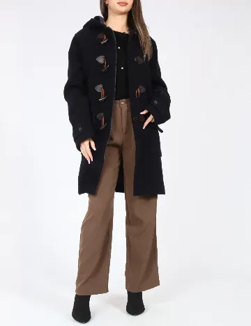 Palton Zara, bleumarin Albastru