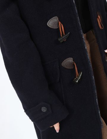 Palton Zara, bleumarin