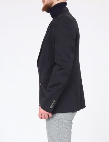 Sacou Zara, bleumarin inchis