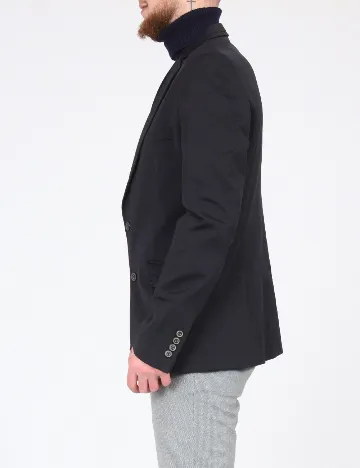 Sacou Zara, bleumarin inchis Albastru