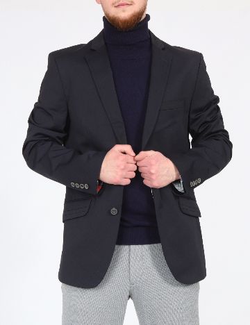 Sacou Zara, bleumarin inchis