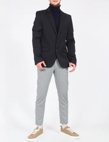 Sacou Zara, bleumarin inchis Albastru