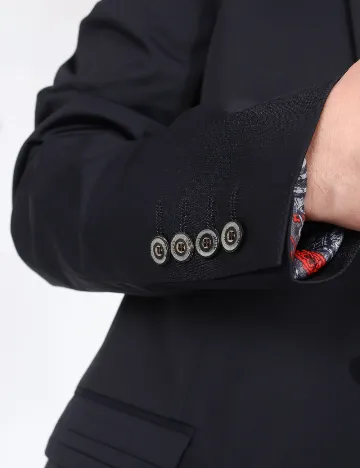 Sacou Zara, bleumarin inchis Albastru