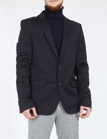 Sacou Zara, bleumarin inchis