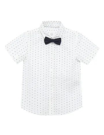 Camasa Cool Club, alb Alb