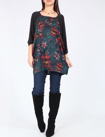 Bluza Oversize Zara, mix culori