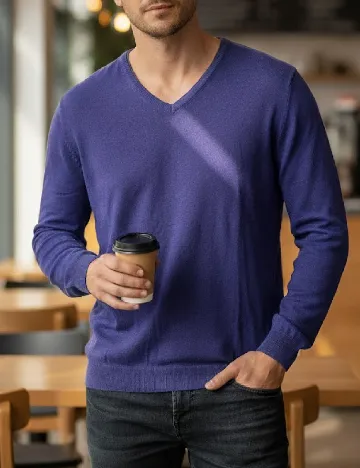 Bluza Zara, albastru Albastru