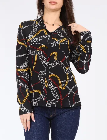 Camasa Zara, negru Negru