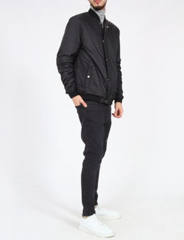 Geaca Pull&Bear, negru