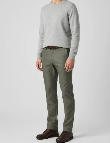 Pantaloni Zara, verde Verde