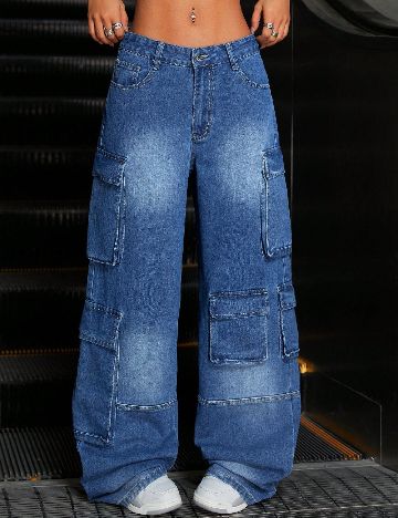 Blugi SHEIN, albastru