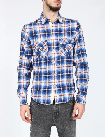 Camasa Zara, albastru Albastru