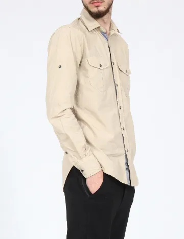 Camasa Zara, bej Crem