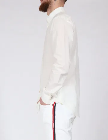 Camasa Zara, alb Alb