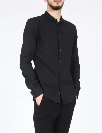 Camasa Zara, negru Negru