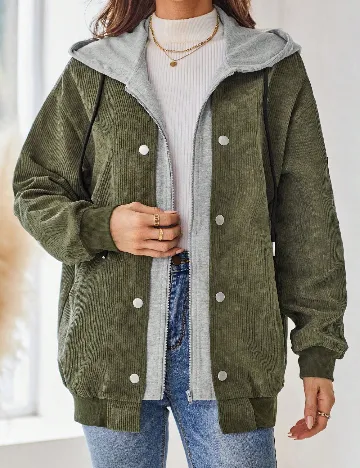 Jacheta Emery Rose, verde/gri Verde