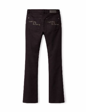 Pantaloni Zara, maro